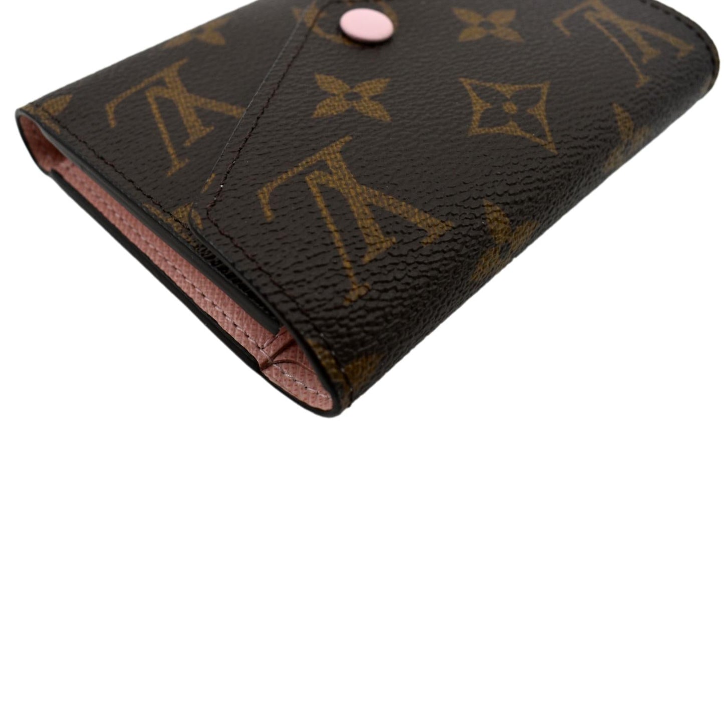 LOUIS VUITTON Victorine Monogram Canvas Wallet Rose Ballerina