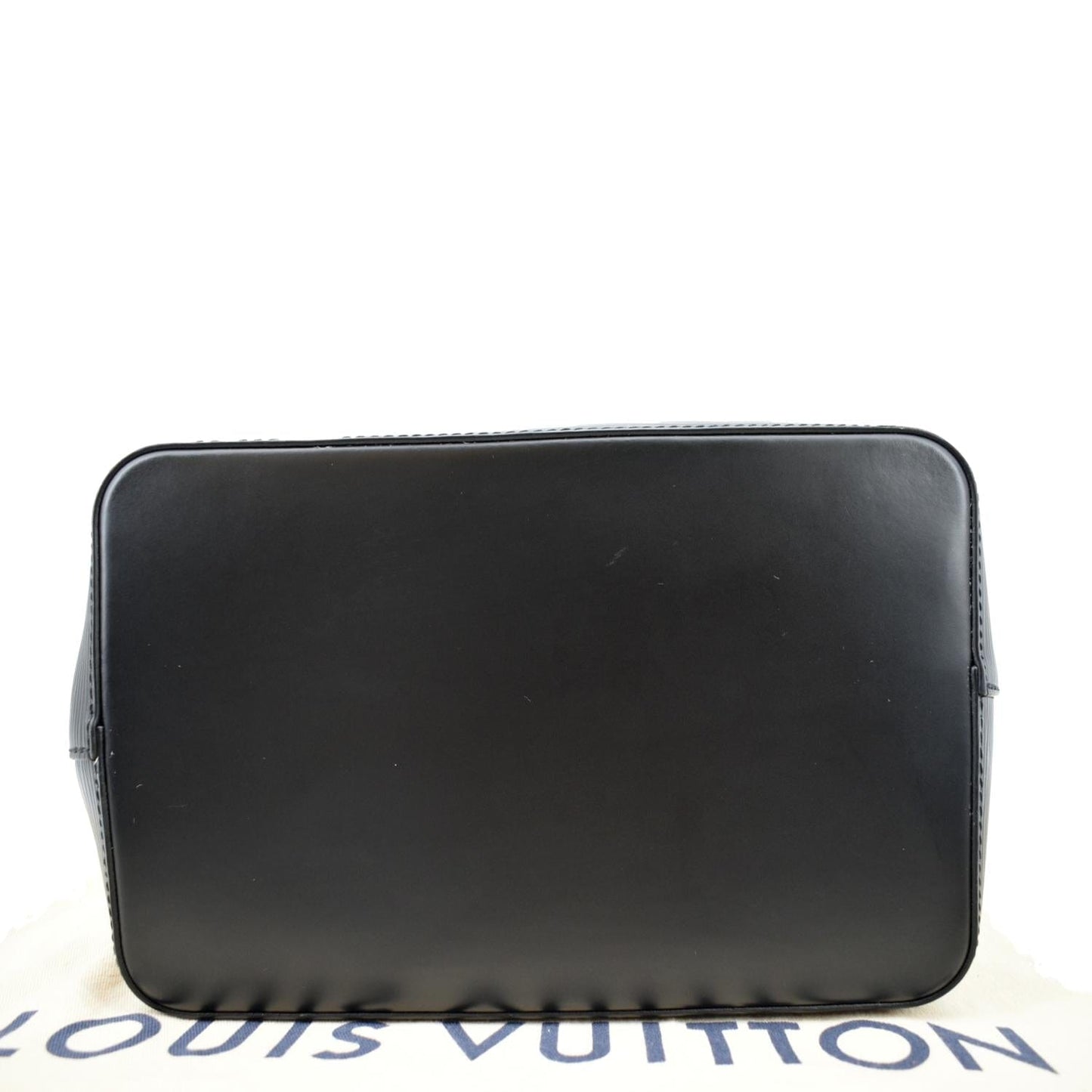 LOUIS VUITTON NeoNoe Epi Leather Shoulder Bag Black