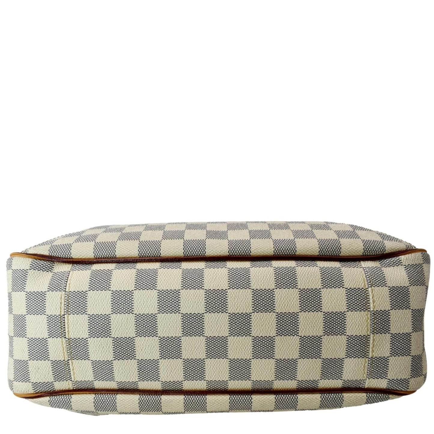 LOUIS VUITTON Soffi Damier Azur Satchel Shoulder Bag White