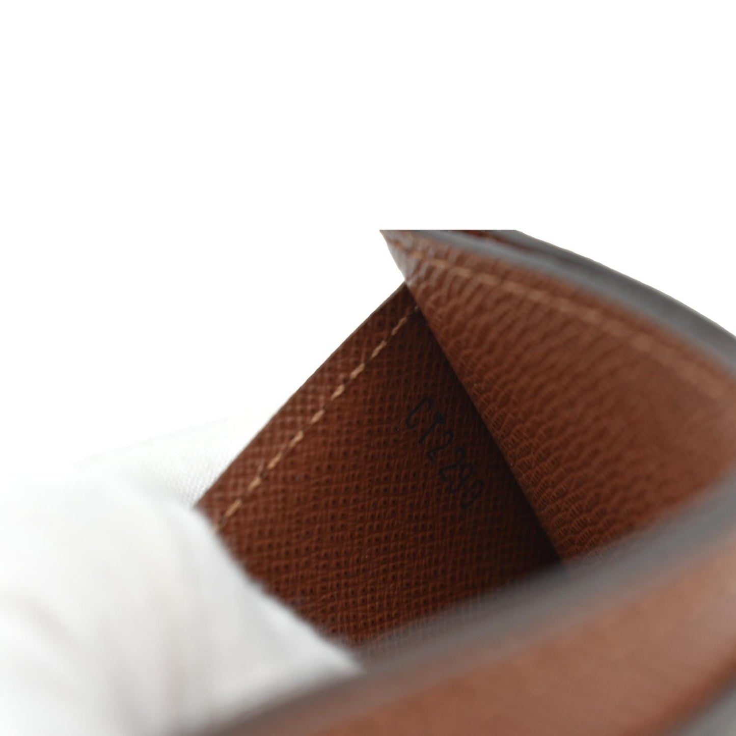 LOUIS VUITTON  Card Holder Monogram Canvas Brown
