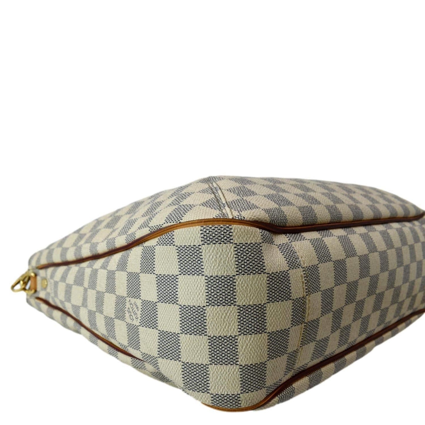 LOUIS VUITTON Soffi Damier Azur Satchel Shoulder Bag White