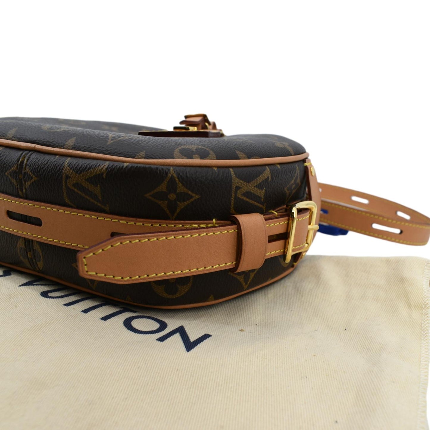 LOUIS VUITTON Boite Chapeau Souple MM Monogram Canvas Shoulder Bag Brown