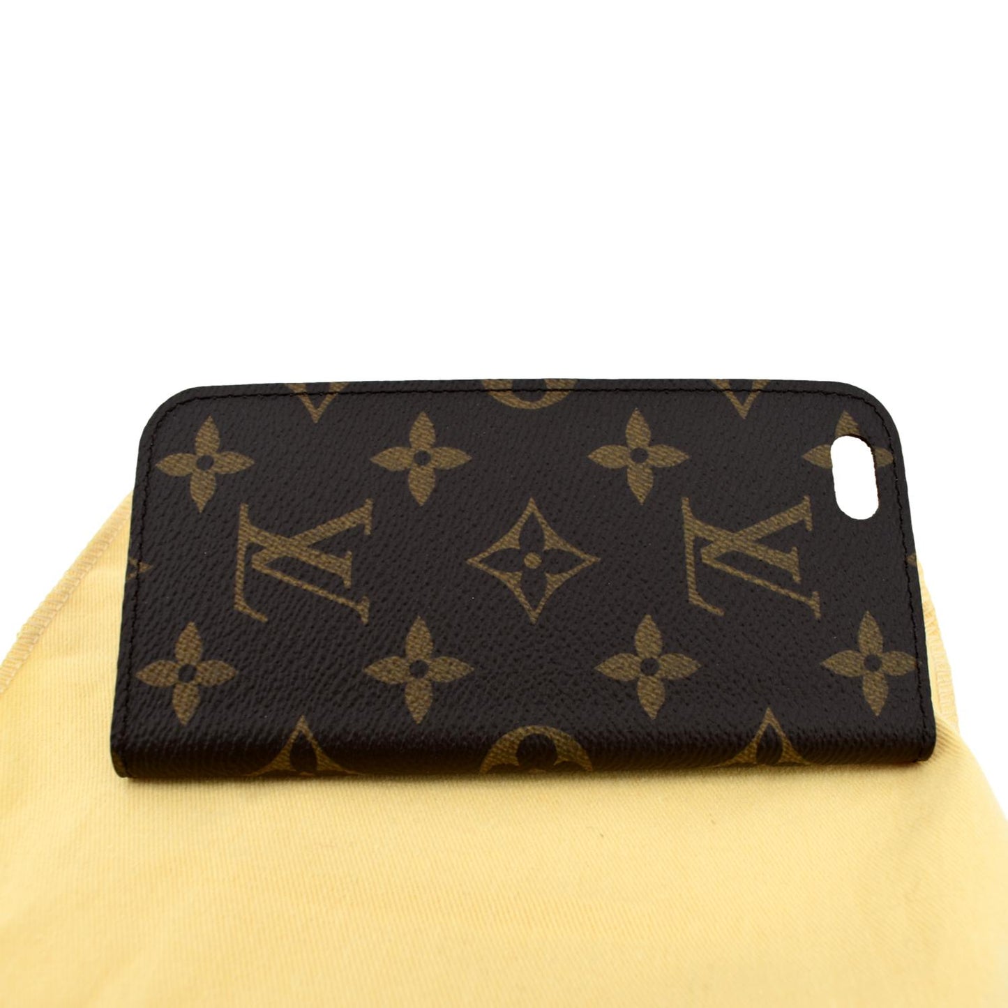 LOUIS VUITTON iPhone Monogram Canvas Phone Case Brown