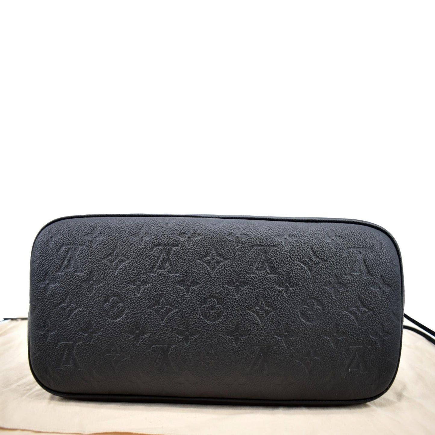 LOUIS VUITTON  Neverfull MM Monogram Empreinte Tote Bag Black