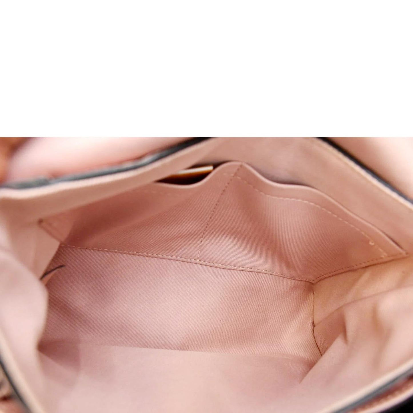 LOUIS VUITTON Blanche BB Empreinte Leather Shoulder Bag Rose Poudre