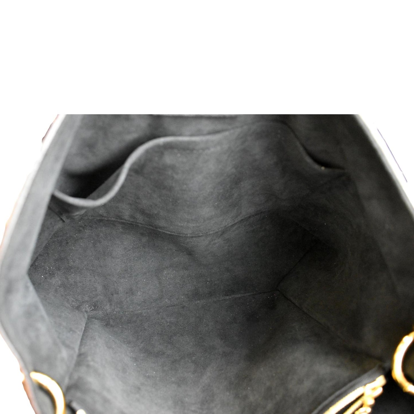 LOUIS VUITTON LV Riverside Damier Ebene Shoulder Bag Black
