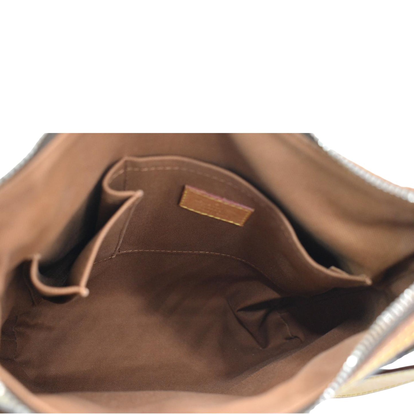 LOUIS VUITTON Odeon PM Monogram Canvas Crossbody Bag Brown