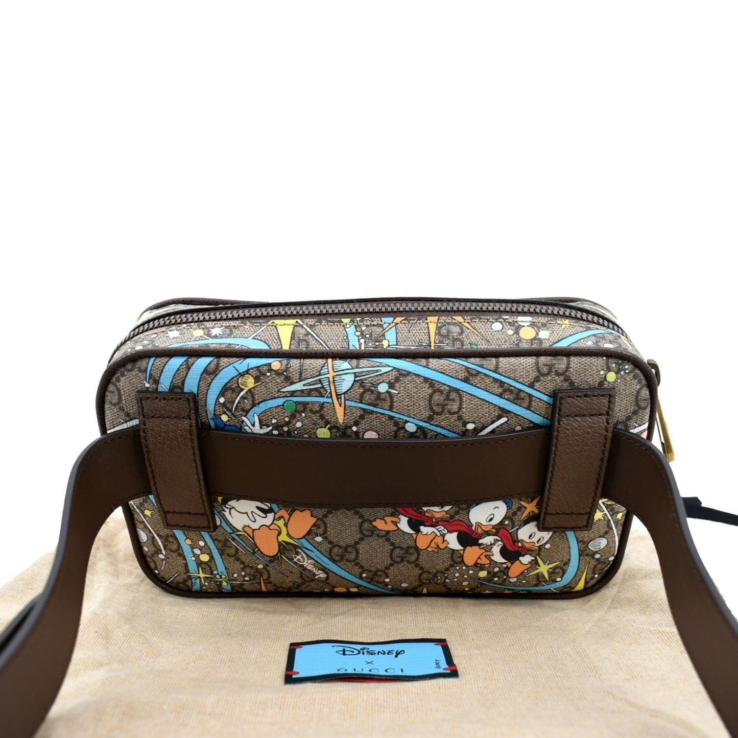 GUCCI xDisney GG Supreme Canvas Belt Bag Beige 602695