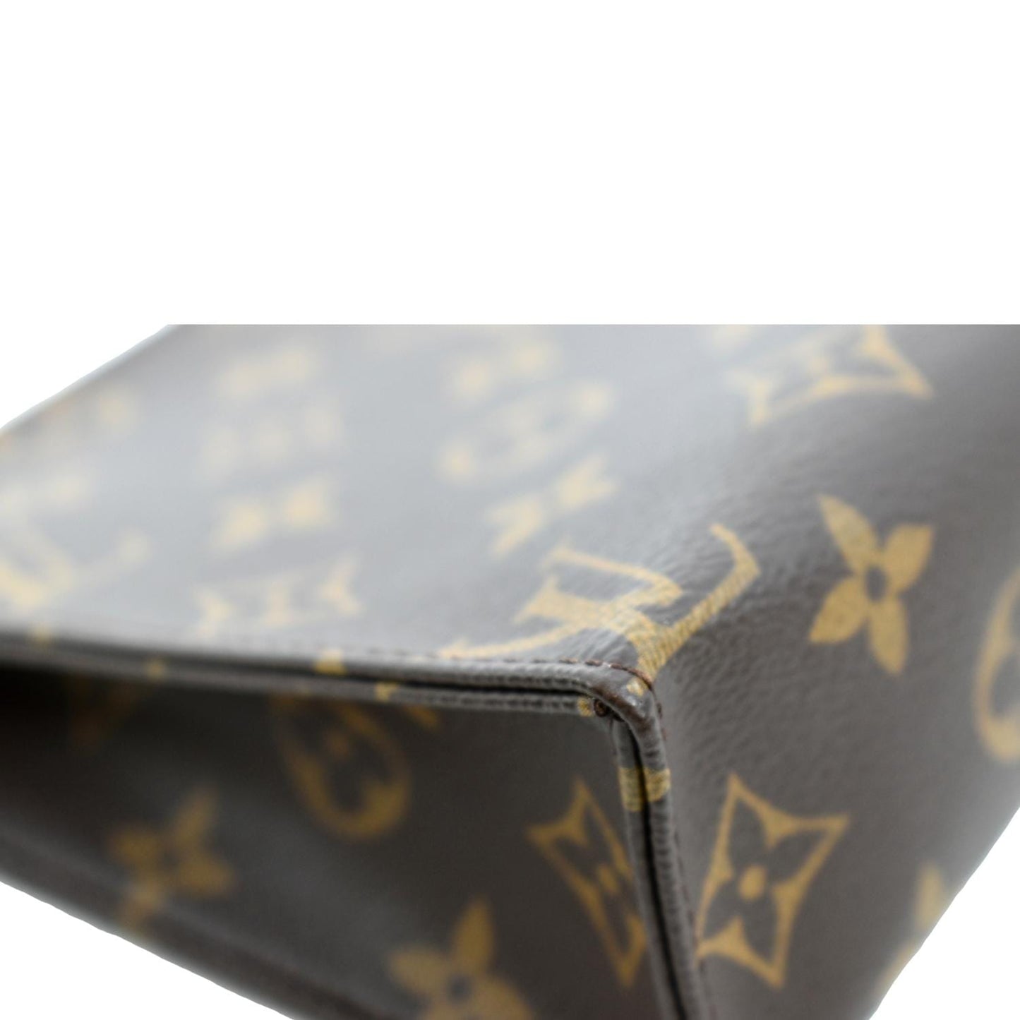 LOUIS VUITTON Toiletry 19 Monogram Canvas Cosmetics Pouch Brown