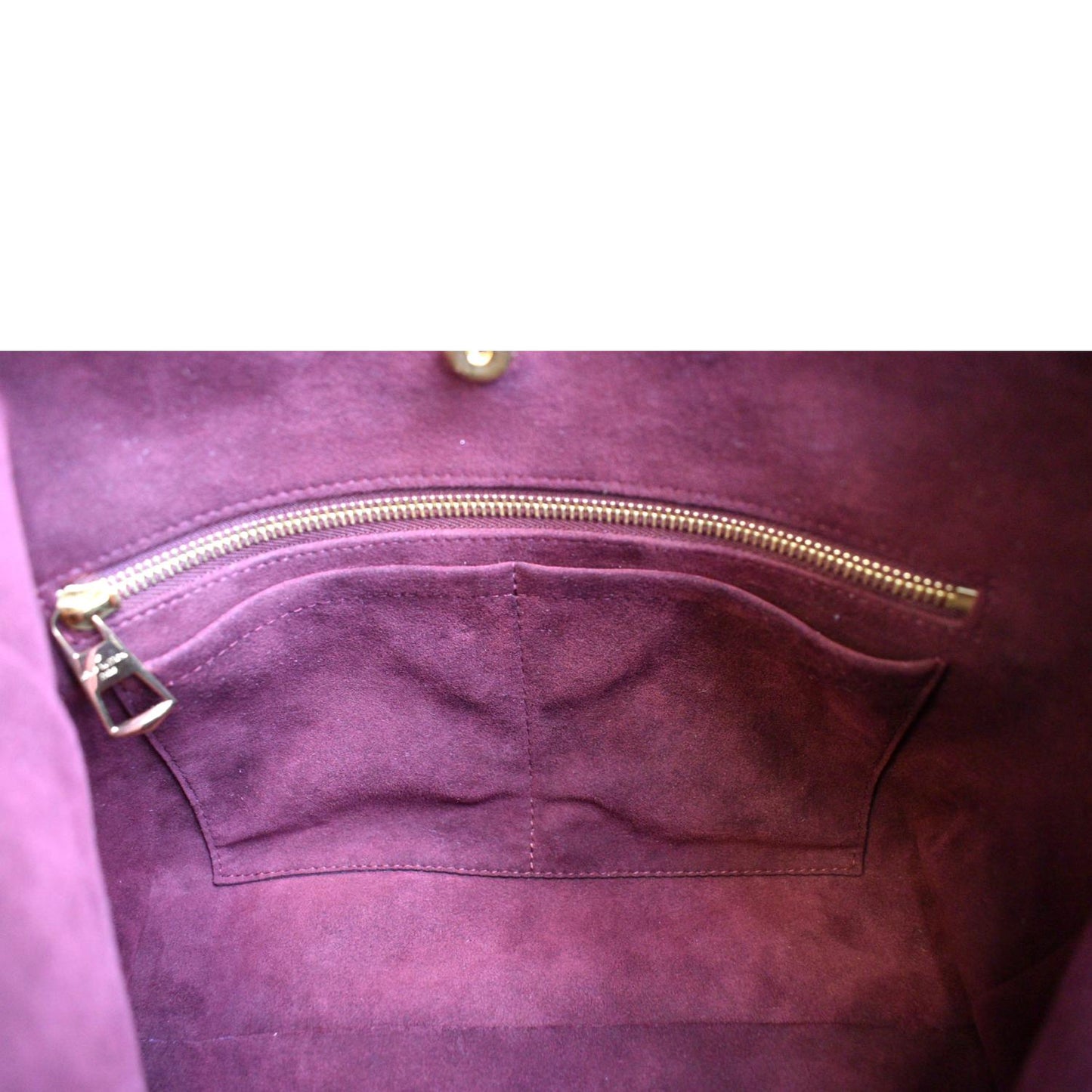 LOUIS VUITTON Carryall PM Monogram Canvas Shoulder Bag Brown