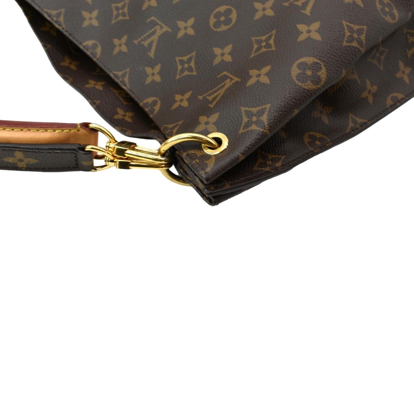 LOUIS VUITTON Metis Hobo Monogram Canvas Shoulder Bag Brown