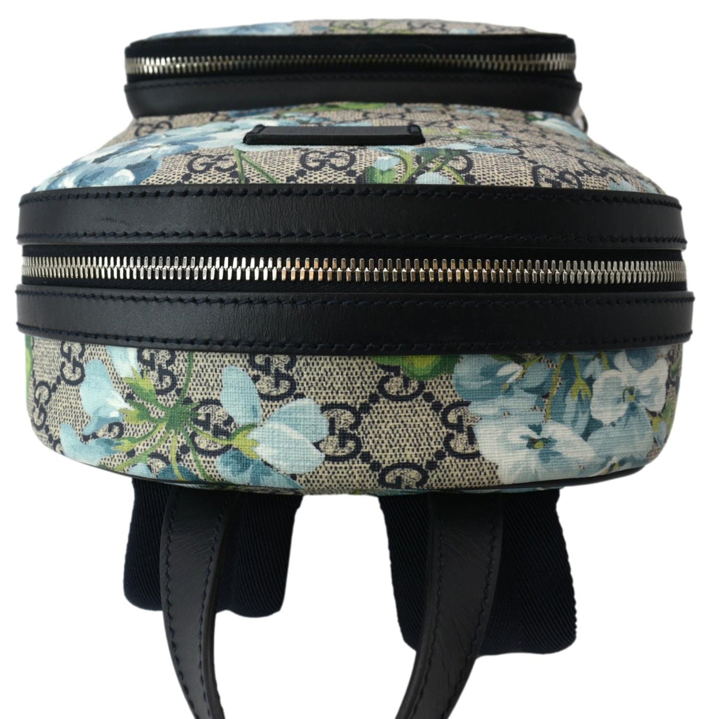 GUCCI Blooms GG Supreme Monogram Backpack Light Blue 546327