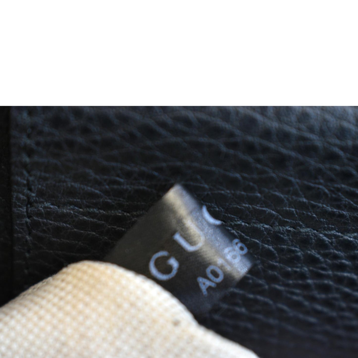 GUCCI Swing Mini Leather Tote Bag Black 354408