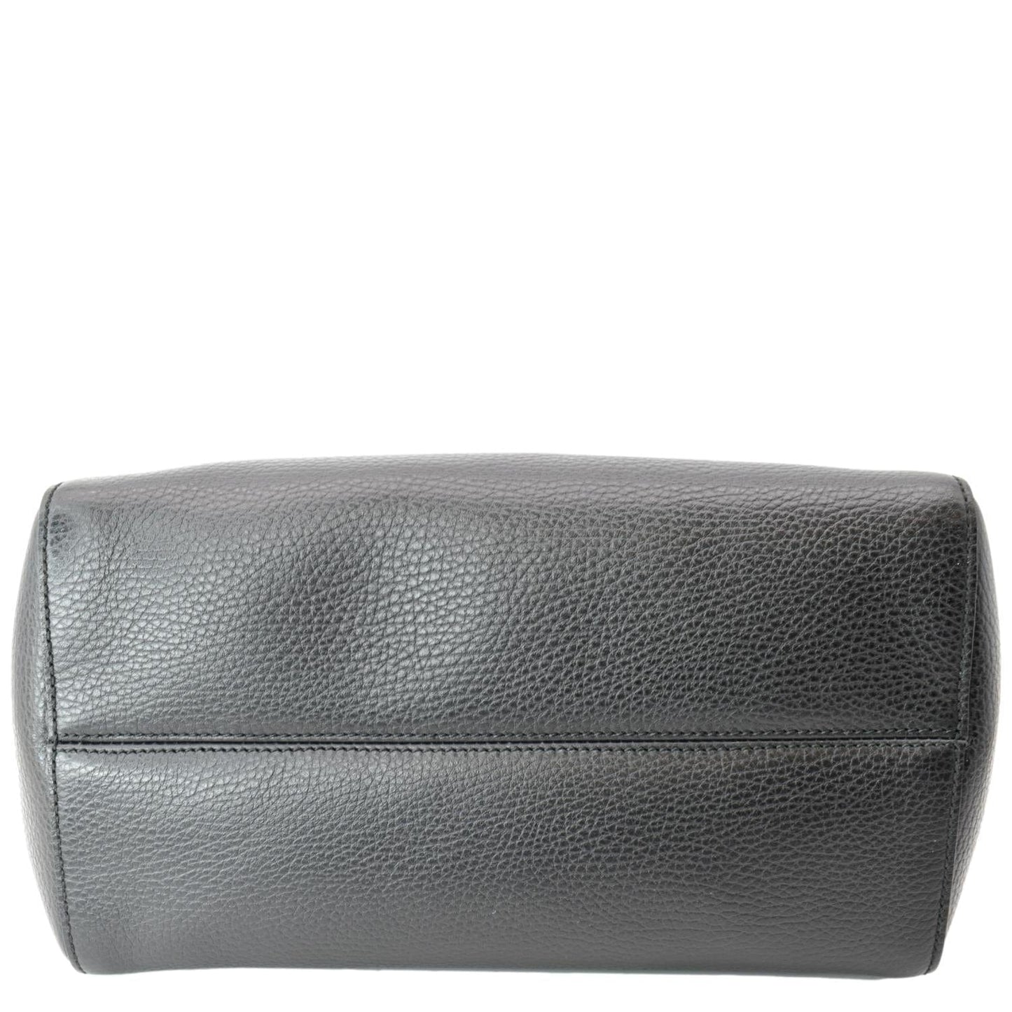 GUCCI Swing Mini Leather Tote Bag Black 354408
