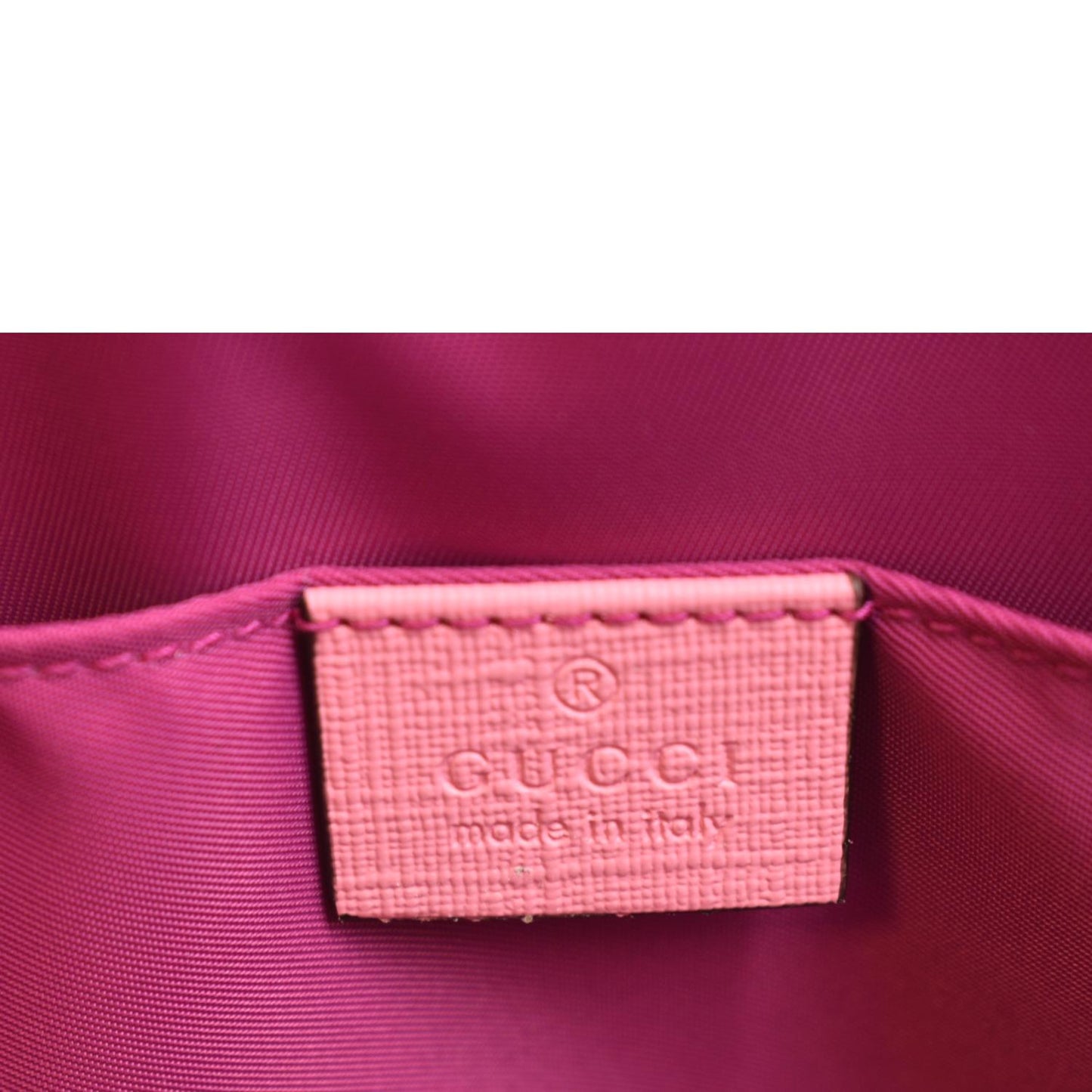 GUCCI Kids Strawberry GG Supreme Canvas Tote Bag Beige 630589