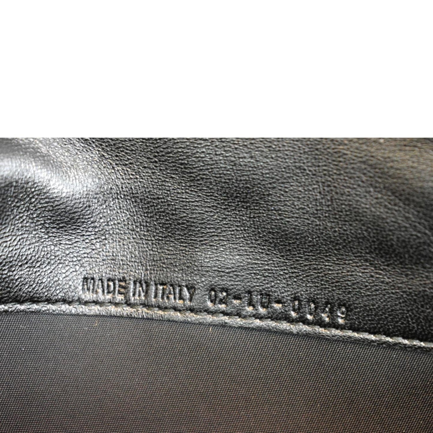 CHRISTIAN DIOR Lady Dior Cannage Leather wallet Black