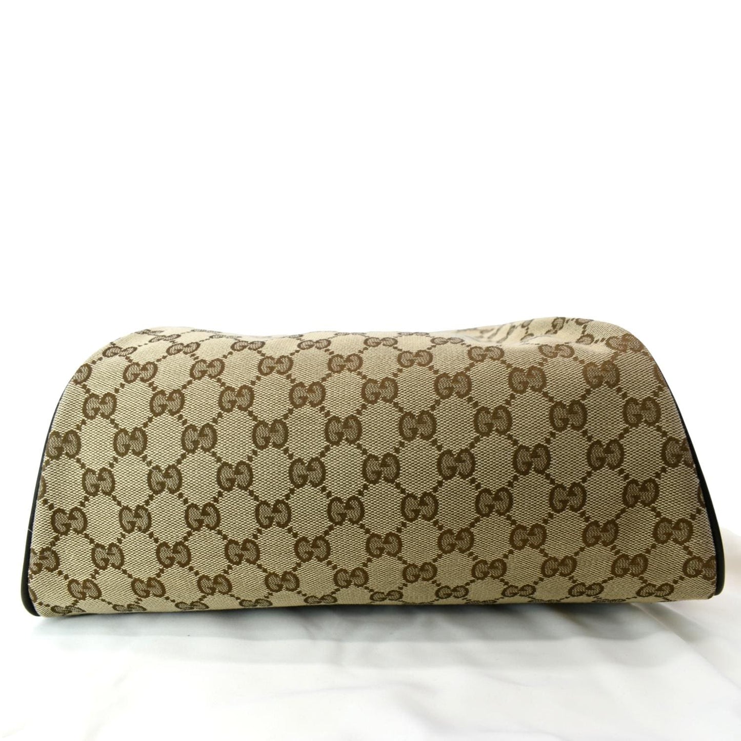 GUCCI GG Monogram Canvas Travel Backpack Bag Beige 449906