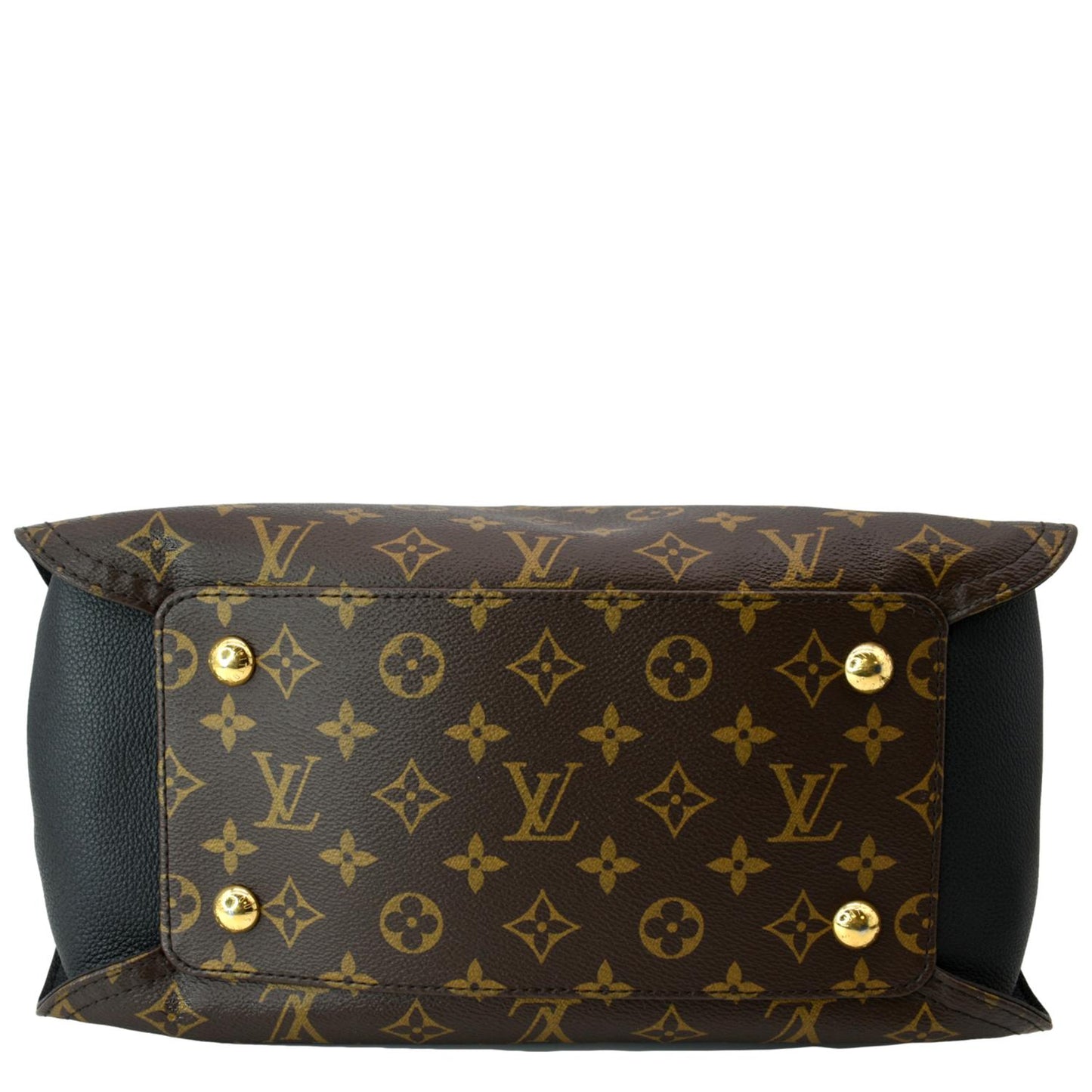LOUIS VUITTON Gaia Monogram Canvas Shoulder Bag Brown
