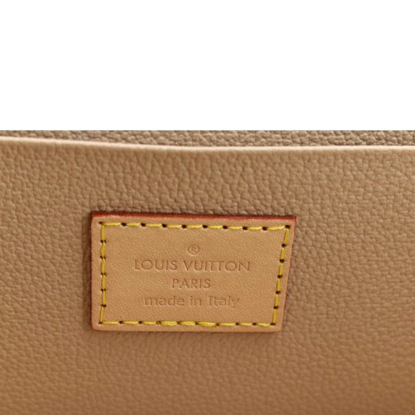 LOUIS VUITTON Nice Mini Monogram Canvas Toiletry Pouch Brown