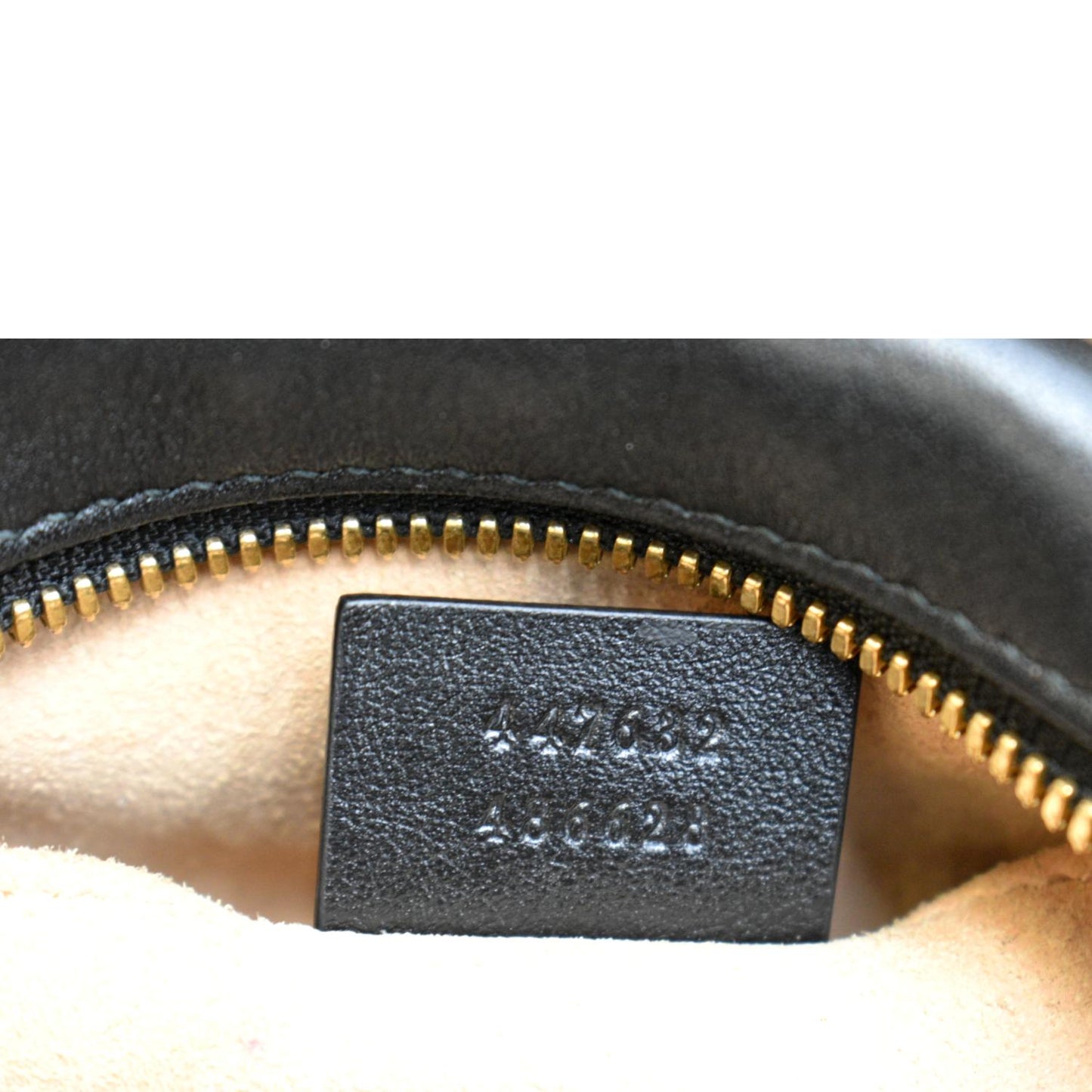 GUCCI GG Marmont Small Matelasse Canvas Leather Crossbody Bag Beige 447632
