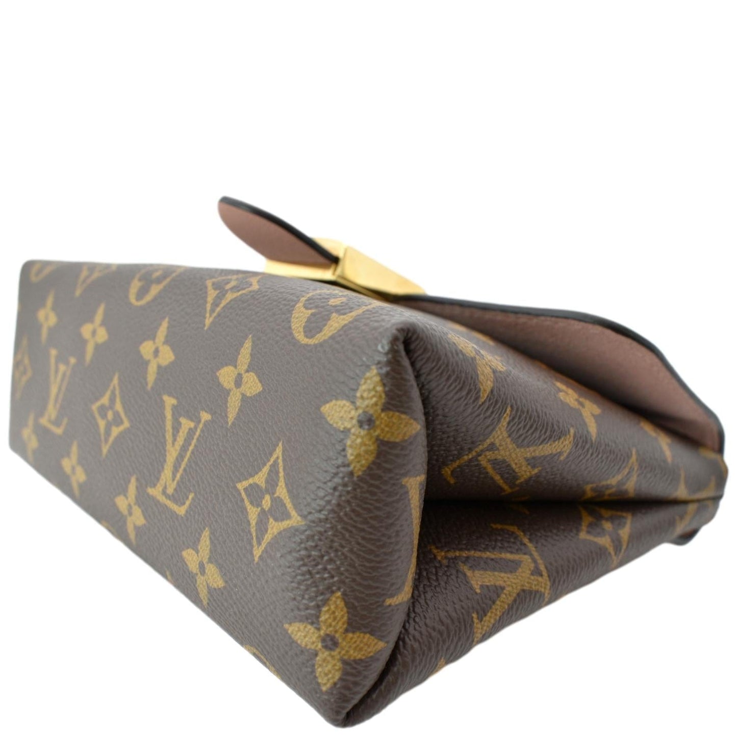 LOUIS VUITTON Locky BB Monogram Canvas Crossbody Bag Rose Poudré