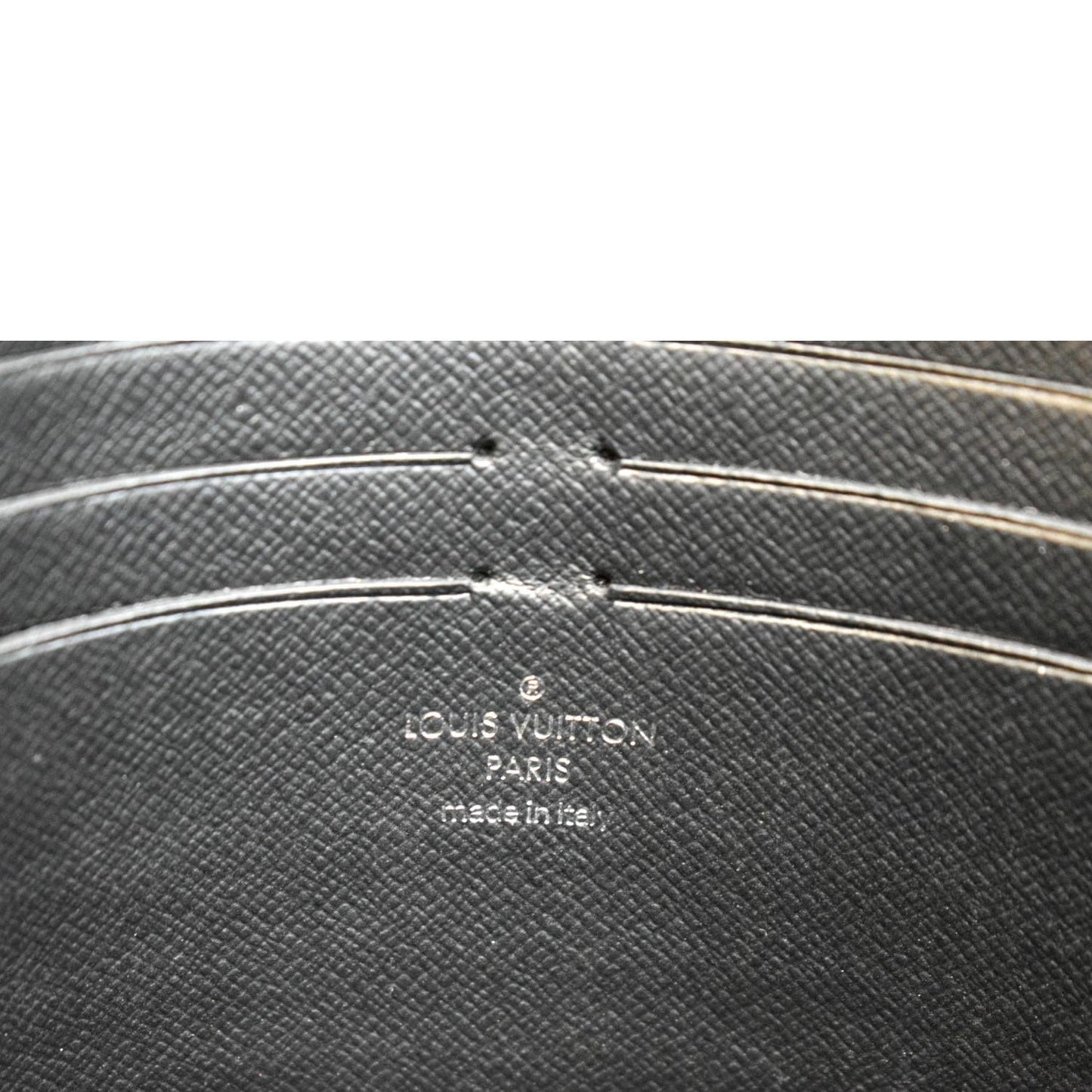 LOUIS VUITTON Voyage MM Monogram Eclipse Pochette Bag Black