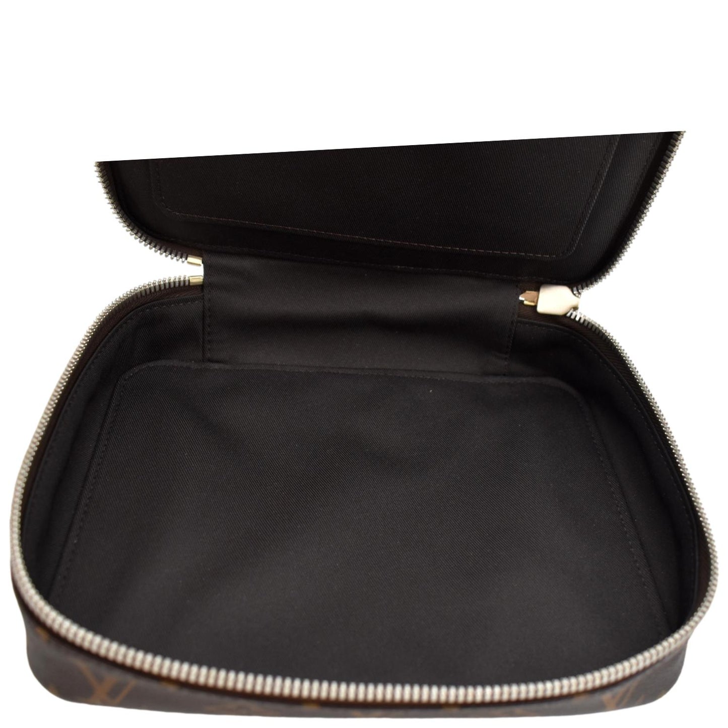 LOUIS VUITTON Horizon Monogram Canvas Accessories Pouch Brown
