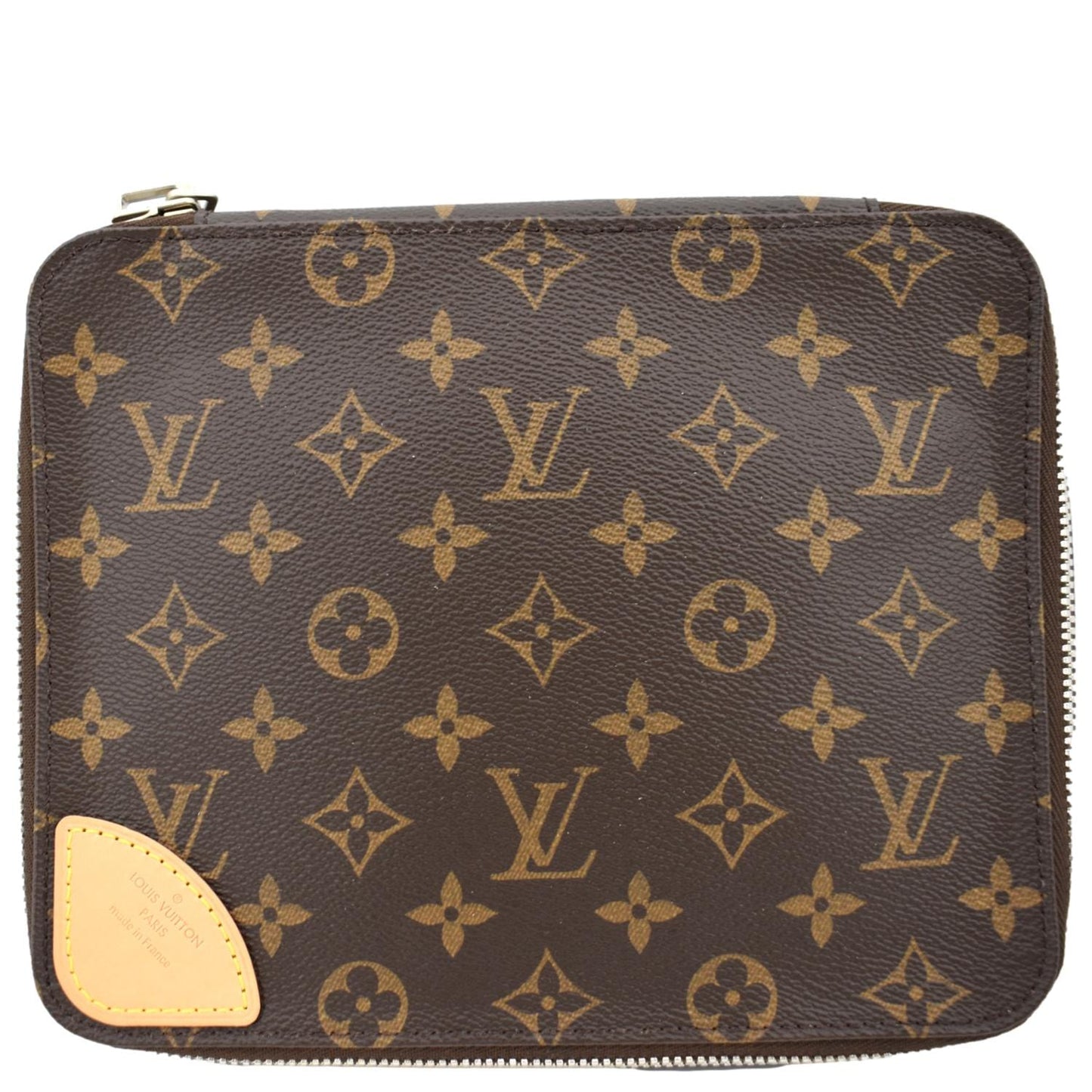 LOUIS VUITTON Horizon Monogram Canvas Accessories Pouch Brown
