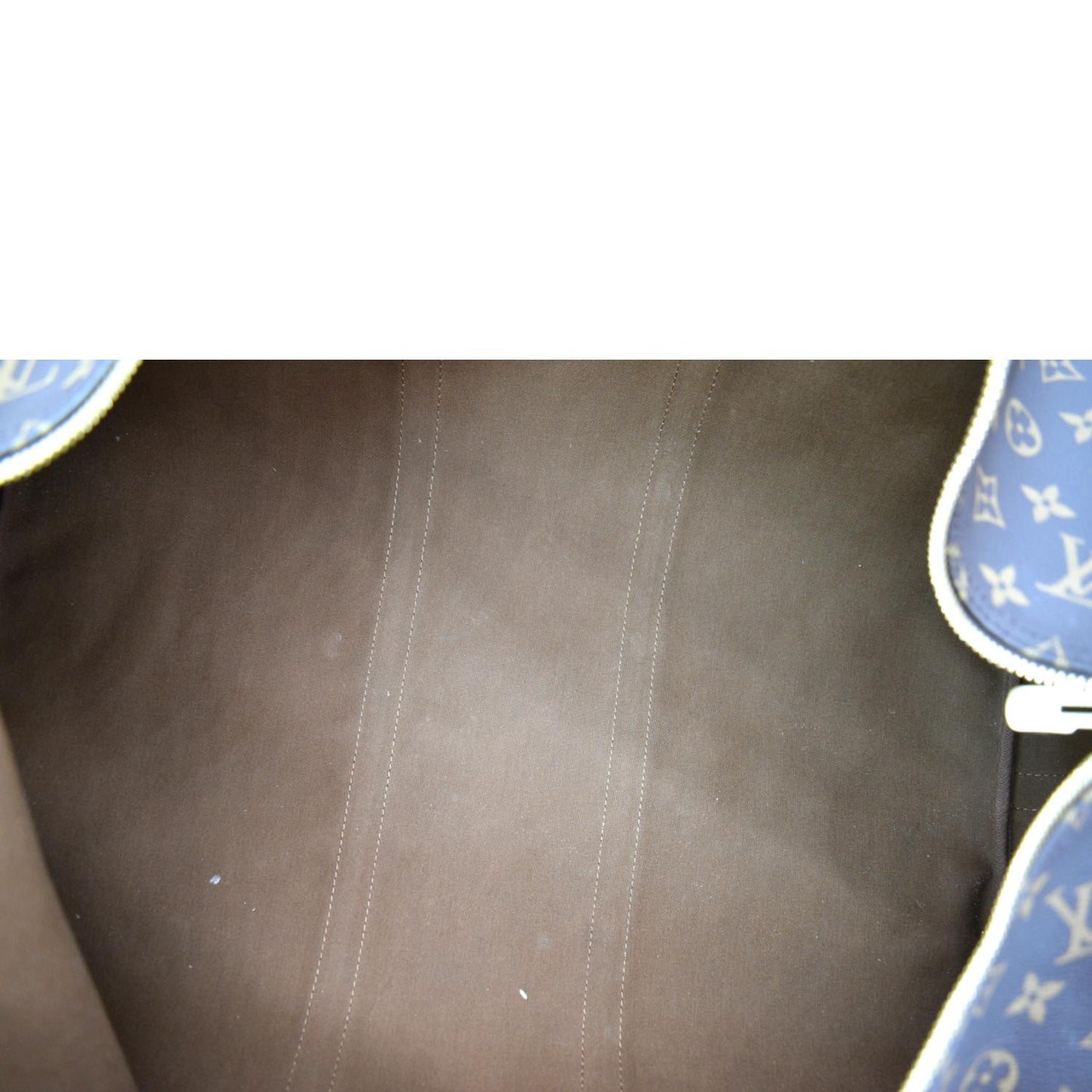 LOUIS VUITTON Keepall 55 Monogram Canvas Travel Bag Brown