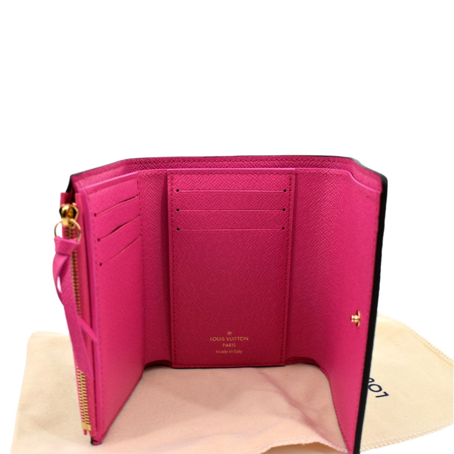 LOUIS VUITTON Women Victorine Animation Monogram Wallet Multicolor