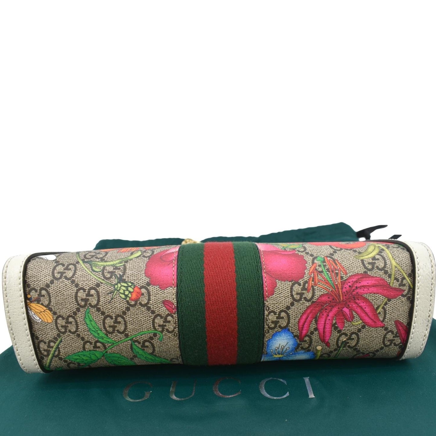 GUCCI Ophidia Flora GG Supreme Canvas Shoulder Bag Multicolor 503877