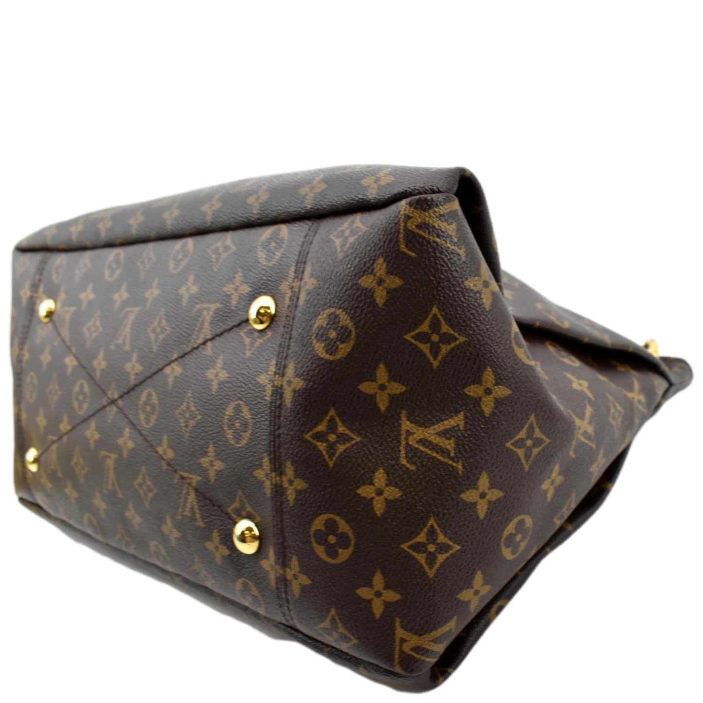 LOUIS VUITTON Artsy MM Monogram Canvas Hobo Bag Brown