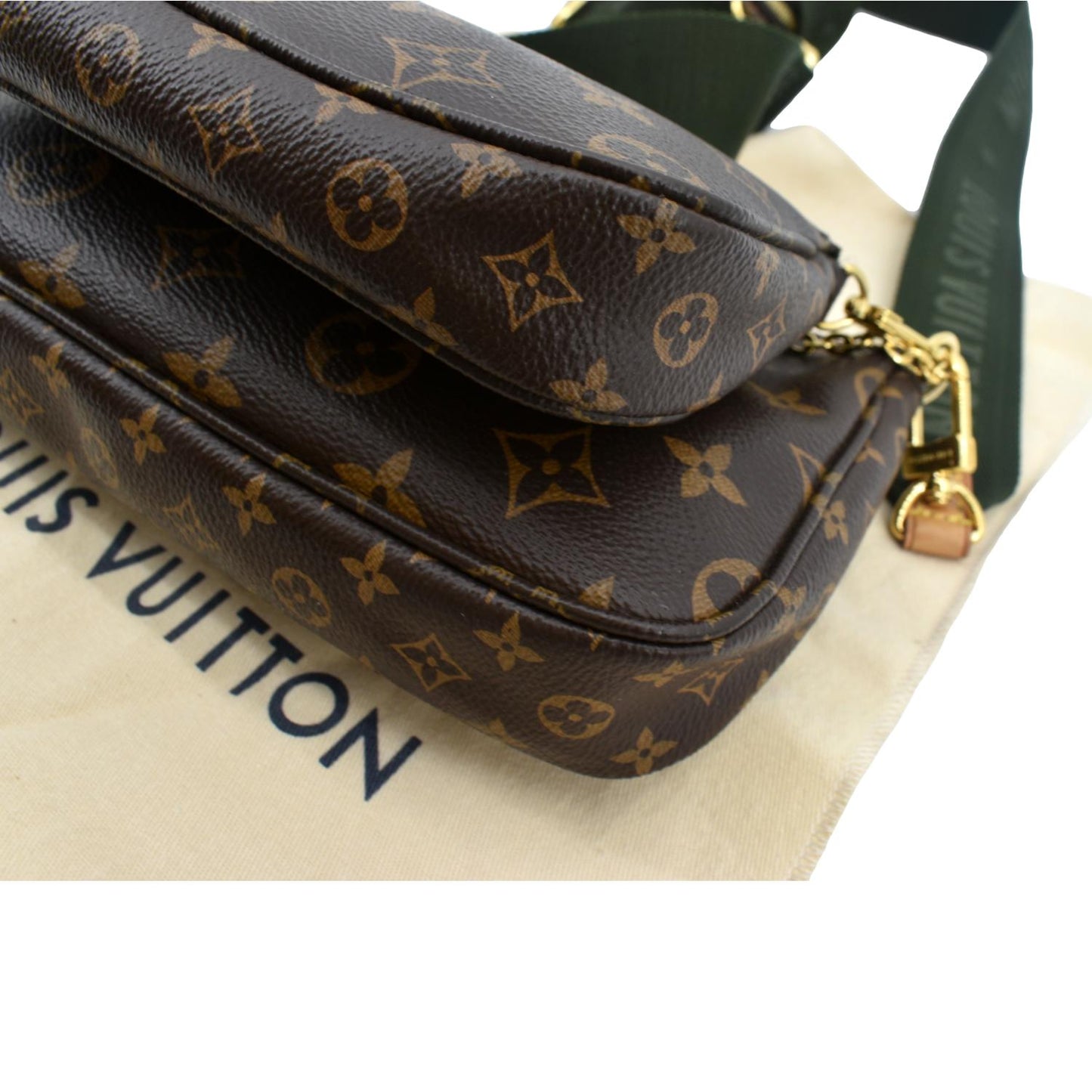 LOUIS VUITTON  Multi Pochette Accessoires Monogram Canvas Shoulder Bag - sold
