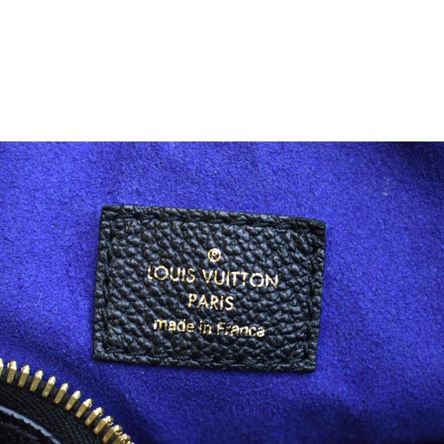 LOUIS VUITTON Maida Monogram Empreinte Leather Hobo Bag Black