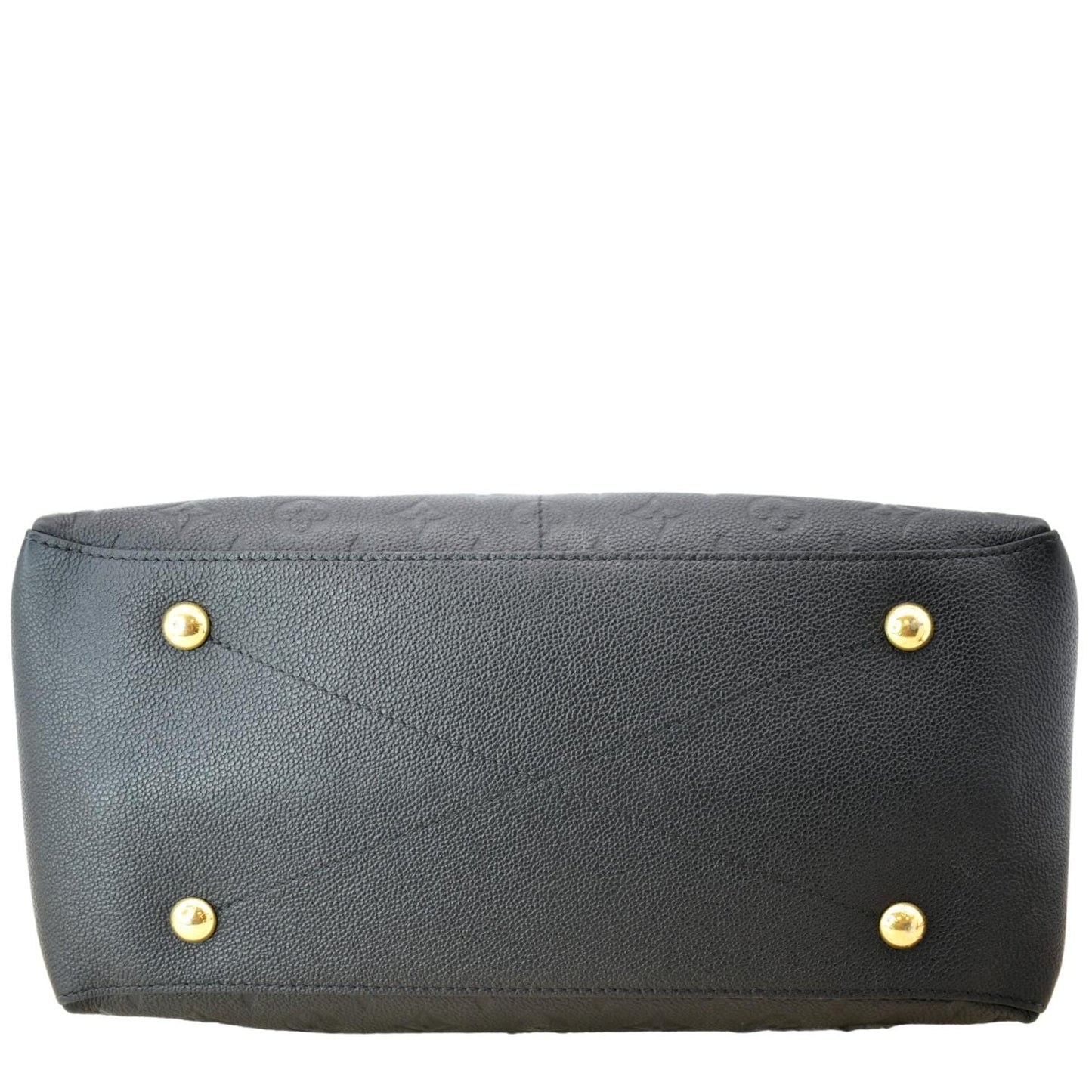LOUIS VUITTON Maida Monogram Empreinte Leather Hobo Bag Black