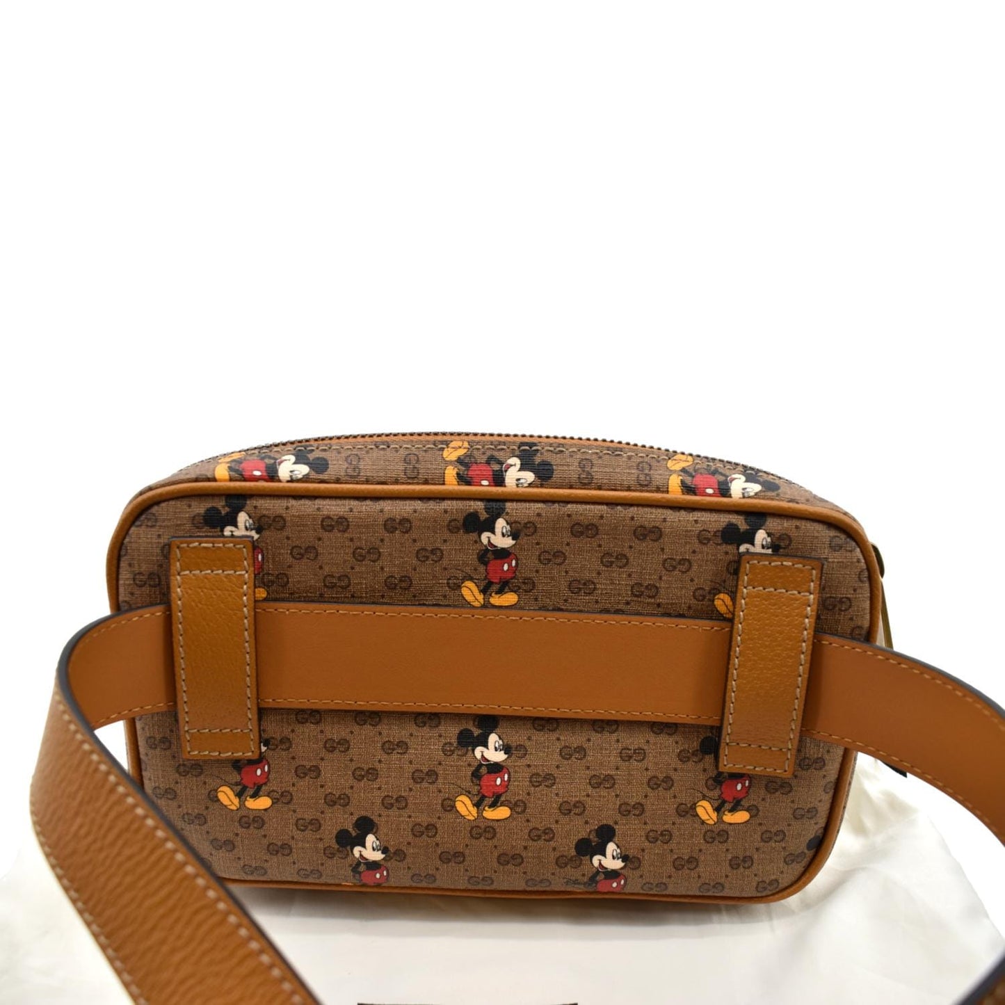 GUCCI X DISNEY Mini GG Supreme Belt Bag Beige 602695