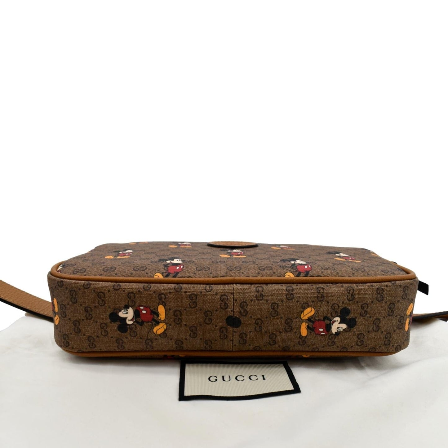 GUCCI X DISNEY Mini GG Supreme Belt Bag Beige 602695