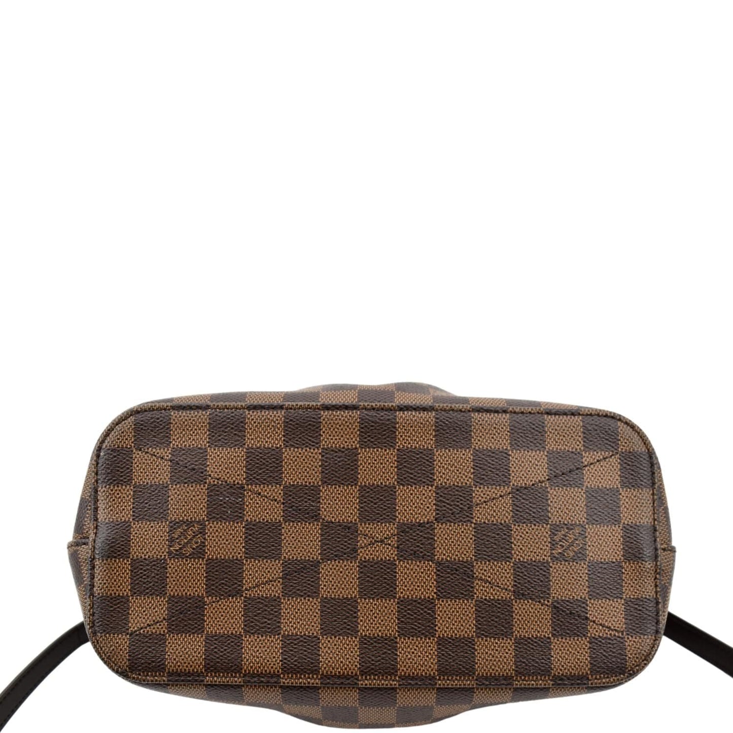 LOUIS VUITTON Siena PM Damier Ebene Shoulder Bag Brown