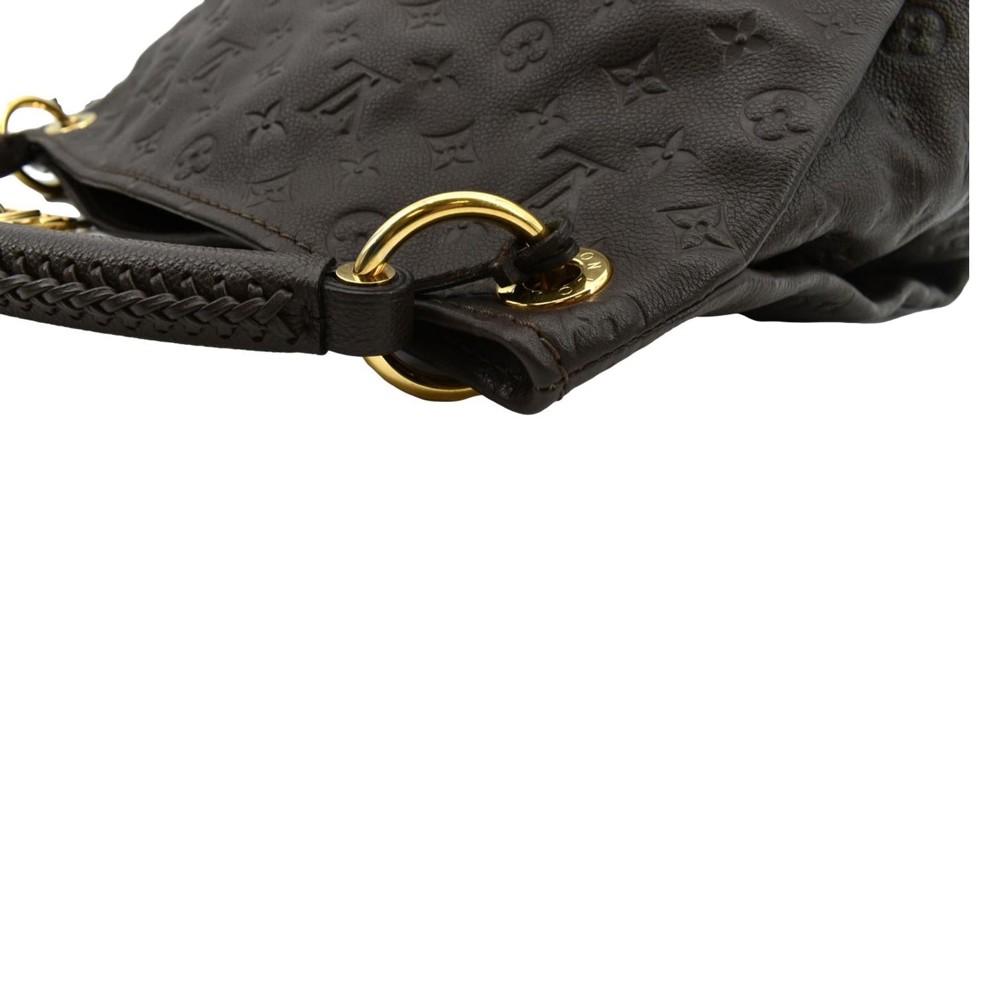 LOUIS VUITTON Artsy MM Empreinte Leather Hobo Bag Chocolate - Hot Deals