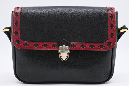 YSL Saint Laurent Crossbody in Black Leather