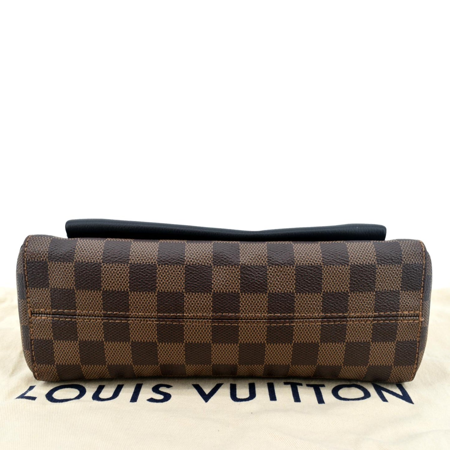 LOUIS VUITTON Vavin PM Damier Ebene Crossbody Bag Brown
