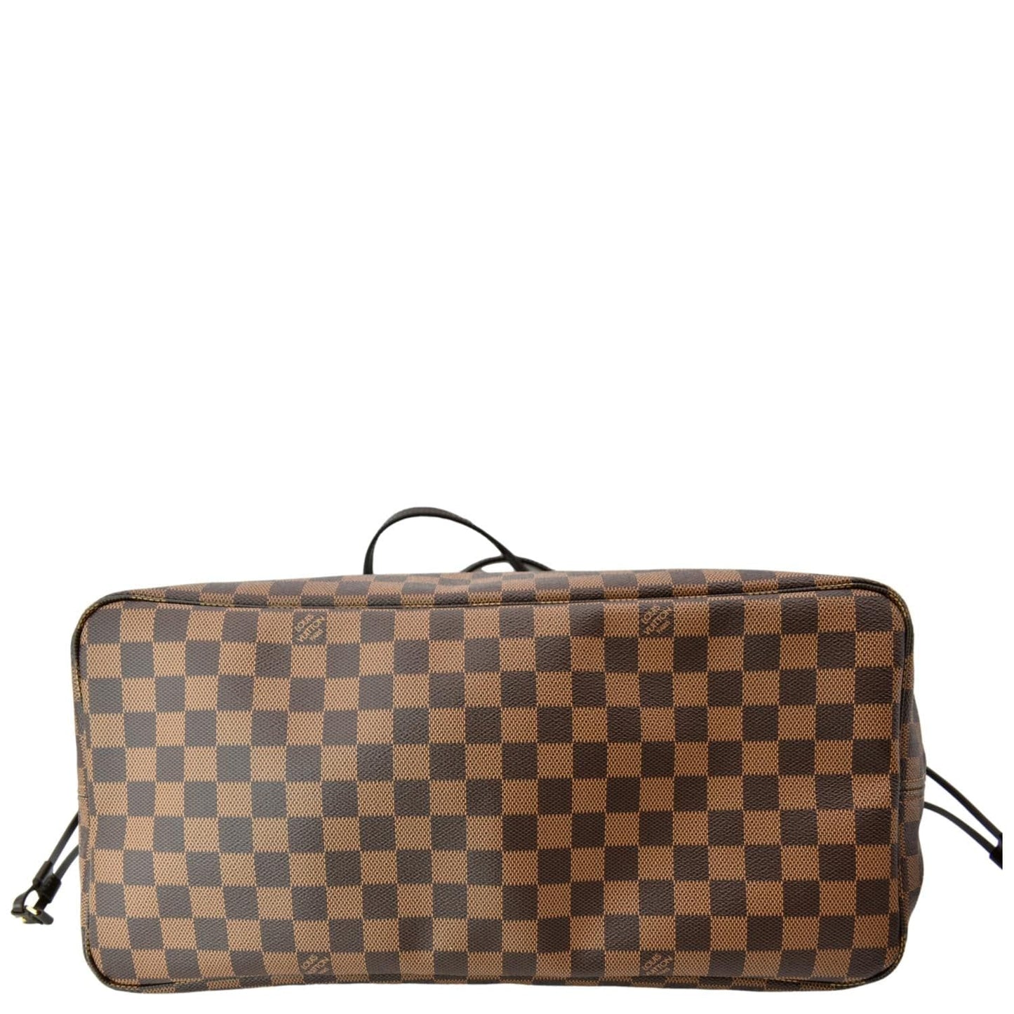 LOUIS VUITTON Neverfull GM Damier Ebene Tote Shoulder Bag Brown