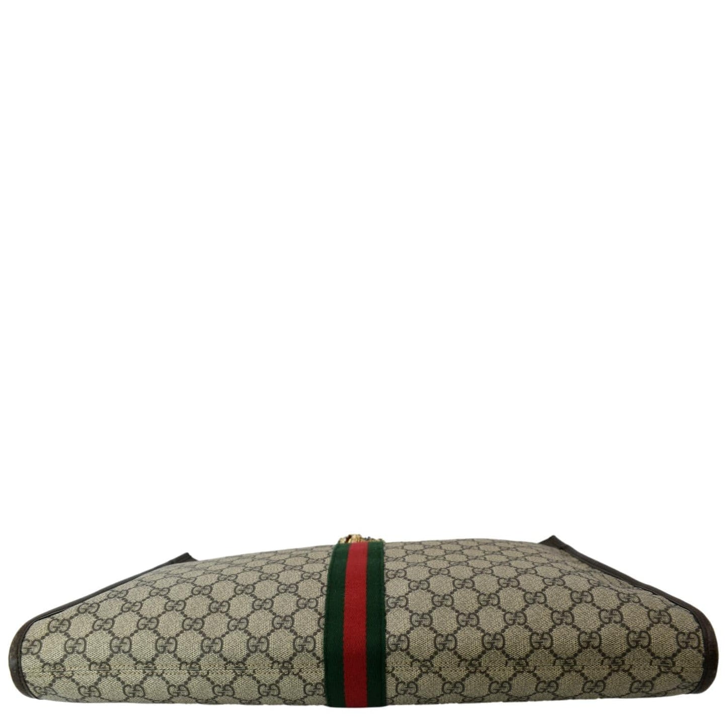 GUCCI Rajah Large Leather Tote Shoulder Bag Beige 537219