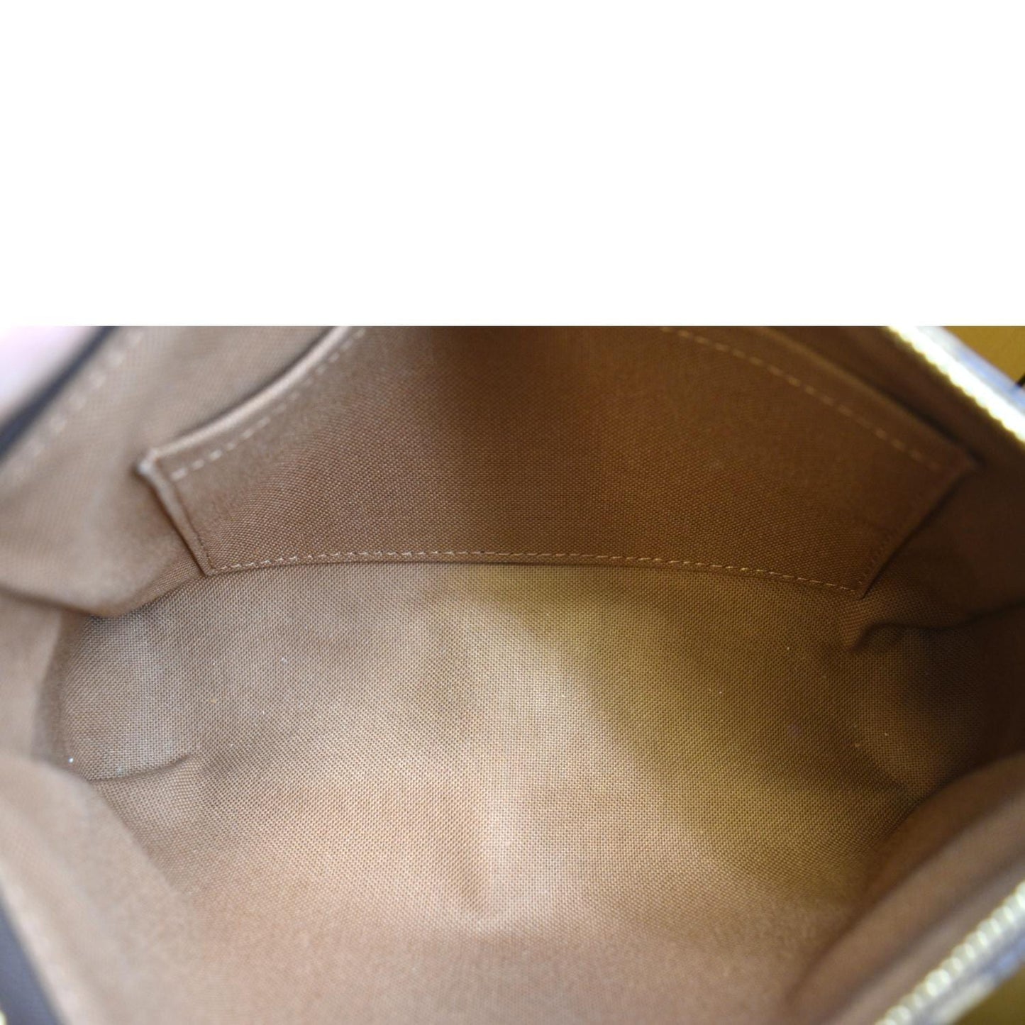 LOUIS VUITTON Pochette Accessoires Monogram Canvas Pouch Bag Brown