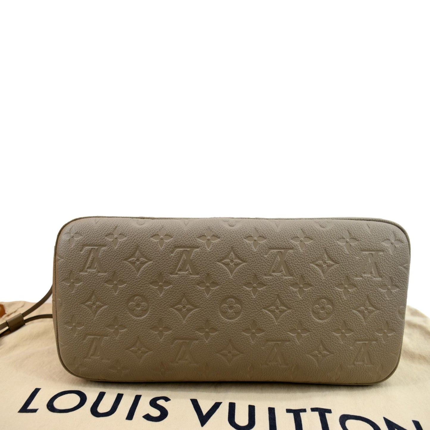 LOUIS VUITTON Neverfull MM Monogram Leather Tote Bag Tourterelle - New Year Deals