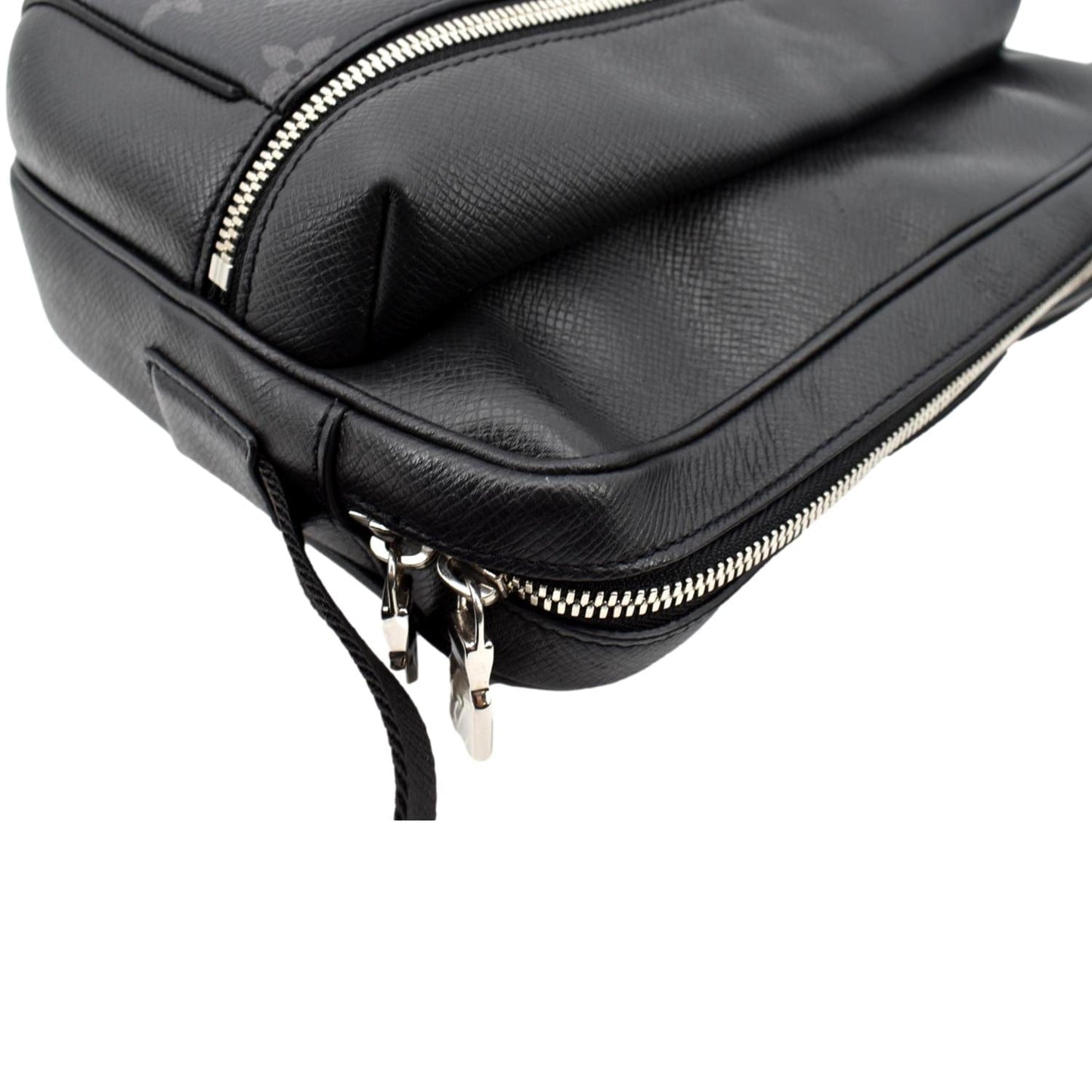 LOUIS VUITTON Outdoor Messenger Eclipse Canvas Crossbody Bag Black