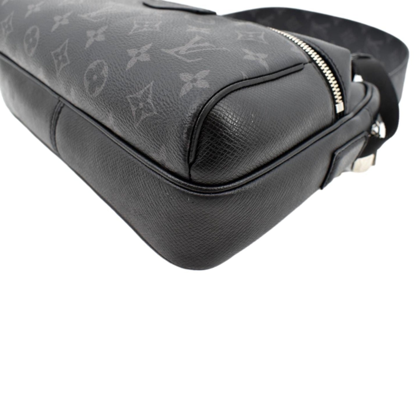 LOUIS VUITTON Outdoor Messenger Eclipse Canvas Crossbody Bag Black
