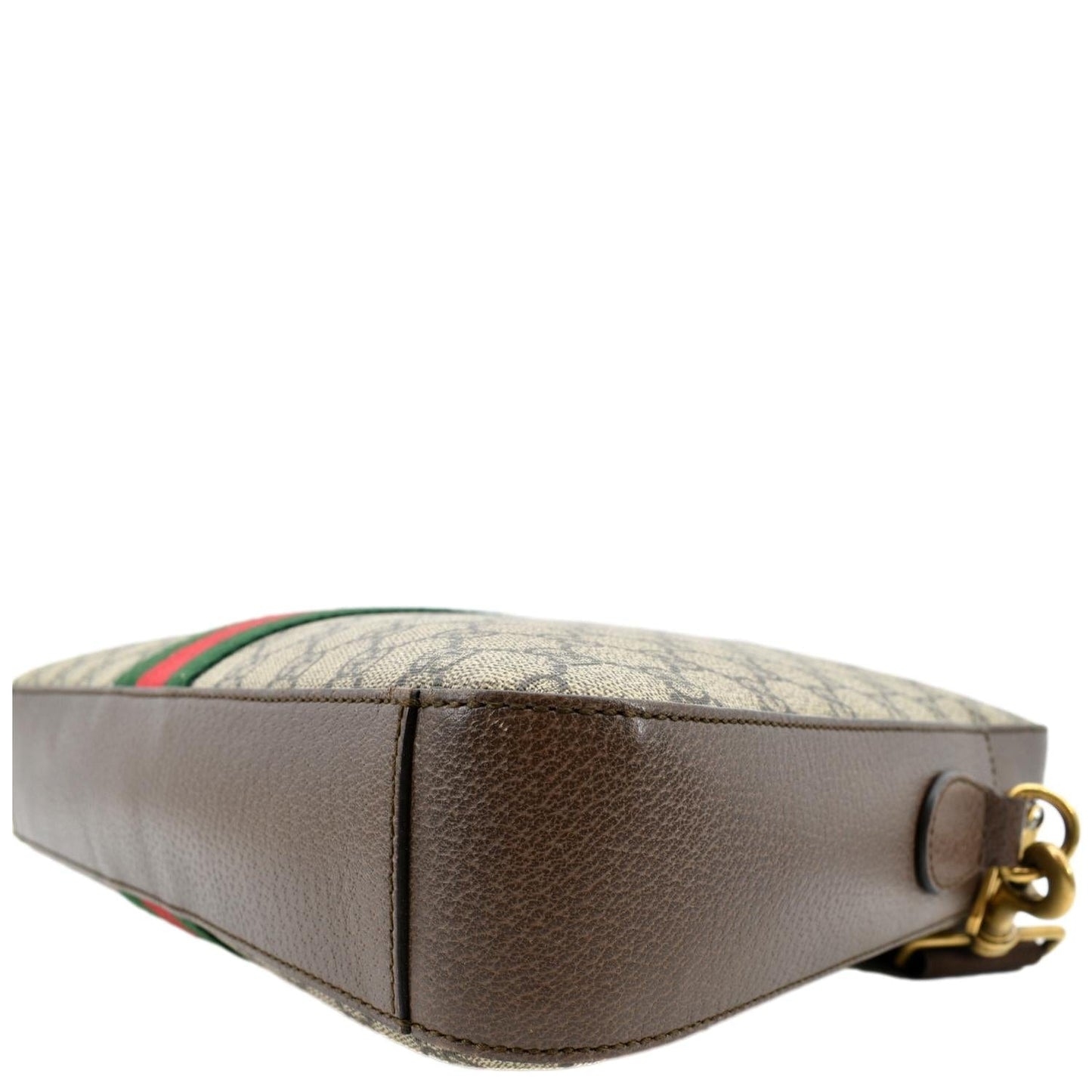 GUCCI Ophidia Soft GG Supreme Canvas Leather Briefcase Shoulder Bag Beige 574793