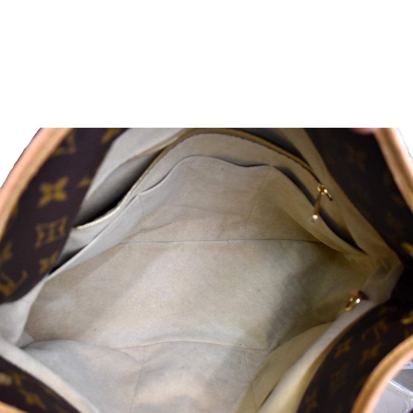 LOUIS VUITTON Artsy MM Monogram Canvas Hobo Bag Brown