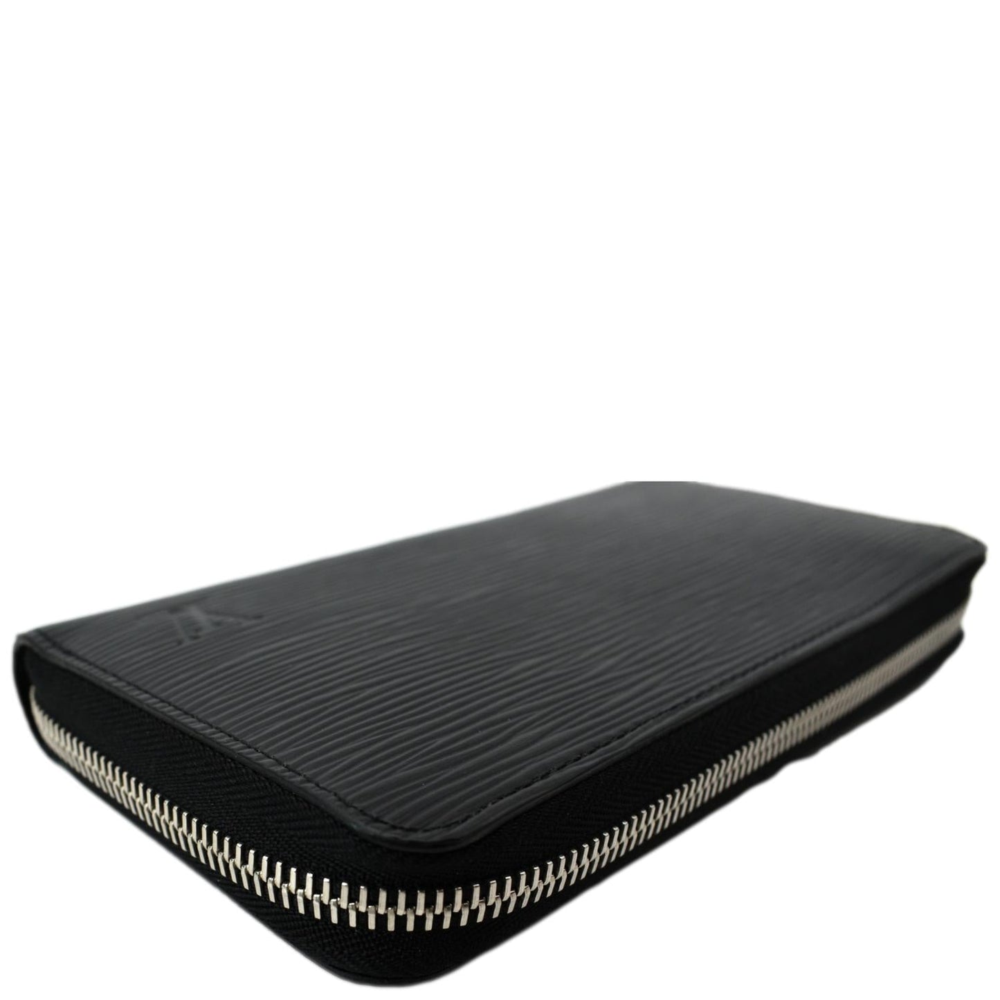LOUIS VUITTON Zippy Organizer Epi Leather Wallet Black